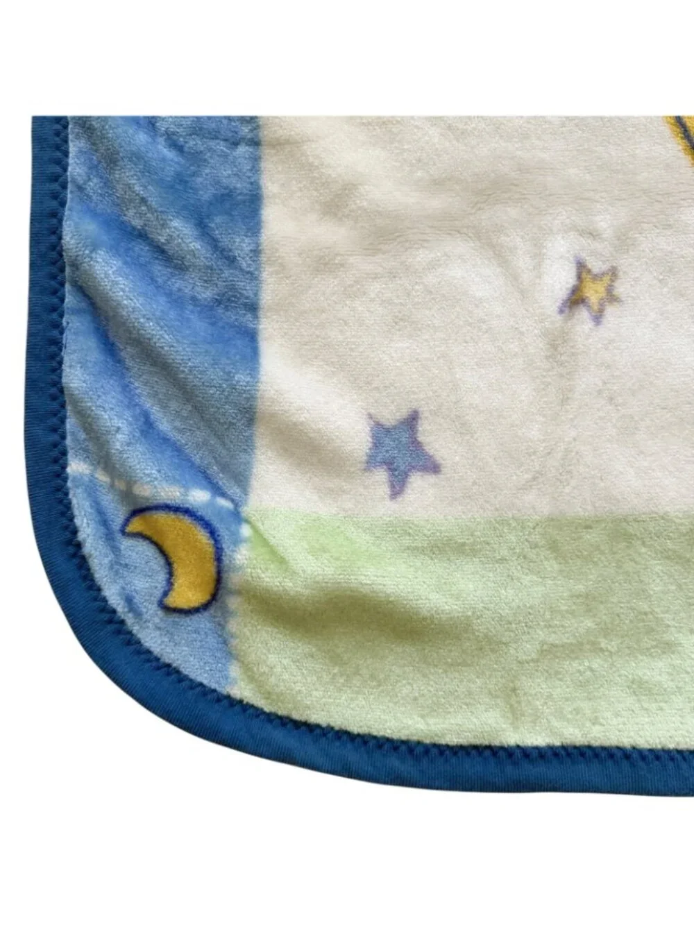 VTG Disney Crown Crafts Winnie the Pooh Holding A Star Baby Blanket EXCELLENT